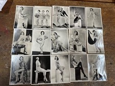 Modern Beauties 7th Series c.1940 British American Tobacco x 15 Real Photographs