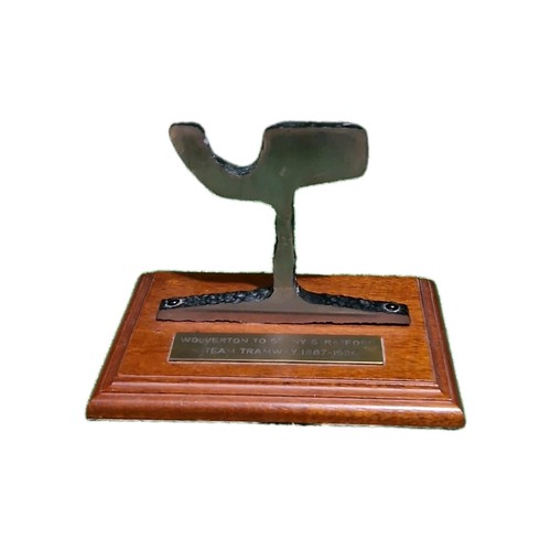 Railway track anvil doorstop - railway,