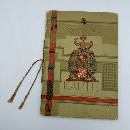 1936 bremen wine list - 1936,