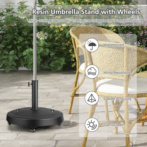 Base wheels handles table - handles,