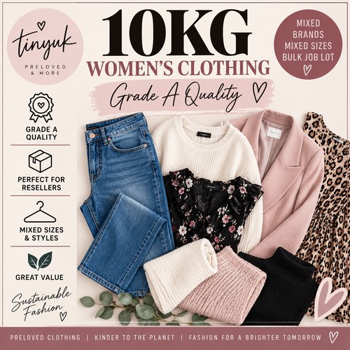 10kg woman clothes mixed - woman’s,
