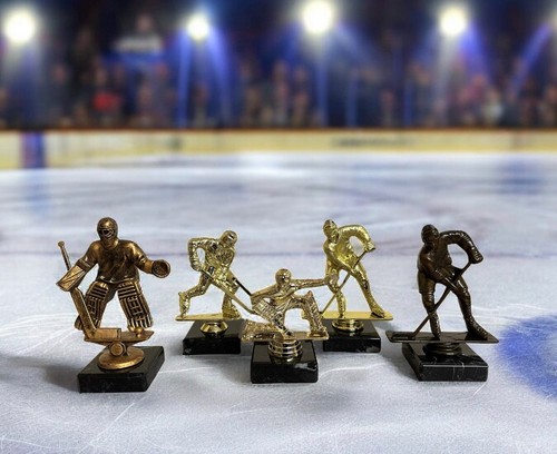 Ice hockey figure trophies man - ice,