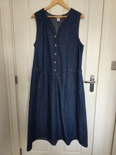 Country Store Denim Pinafore