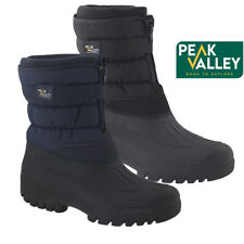MENS WELLINGTONS SNOW BOOTS WINTER LADIES WATERPROOF MUCKER THERMAL WALKING ZIP.