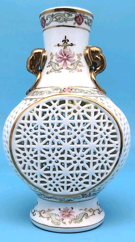 Vintage chinese reticulated - vintage,