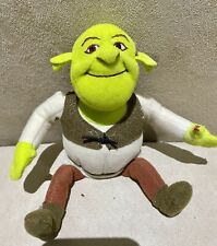 Hasbro Shrek - TALKING Soft Toy Rare 18cm Tall Squeeze And Talk