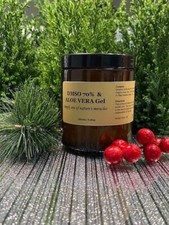 4oz Super Pain Relief DMSO dimethyl sulfoxide GEL 70% with Aloe Vera . Glass jar