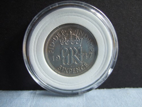 Lucky sixpence hard - lucky, coin