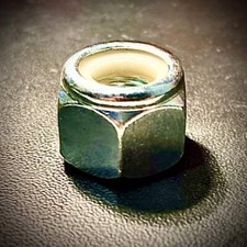 BSF Hex Nyloc Nuts Steel Zinc