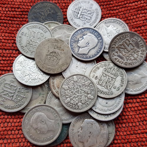 George vi threepence - 1,