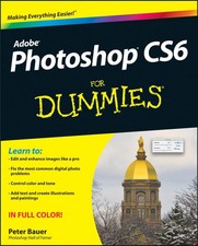 Photoshop CS6 For Dummies by Bauer, Peter Book The Cheap Fast Free Post