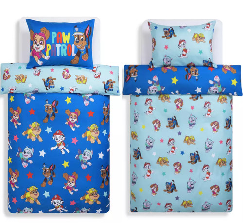 Paw patrol bedding set - patrol, blue
