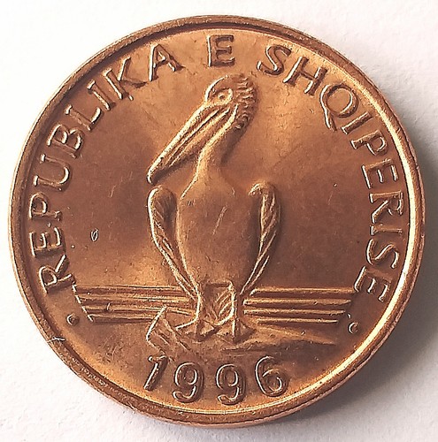 1996 albania lek coin - 1996,
