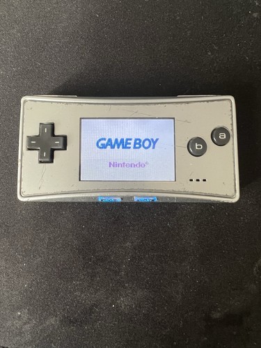 Nintendo game boy micro silver - nintendo,