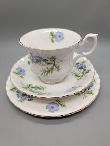 Vintage richmond blue poppy - blue,