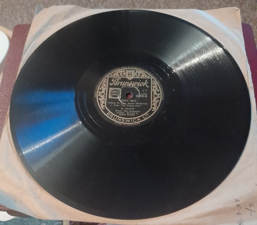 Jolson rpm my - 78,