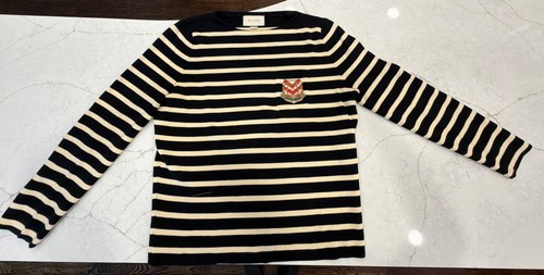 Gucci striped pullover size - striped,