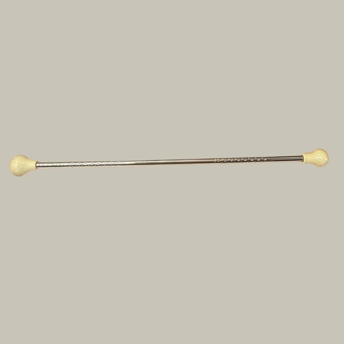 Vintage chrome twirling baton - vintage,