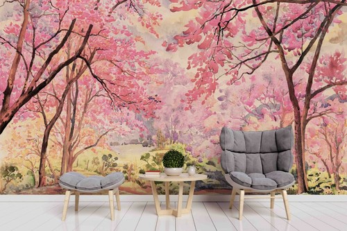 Spring forest floral - 3d,