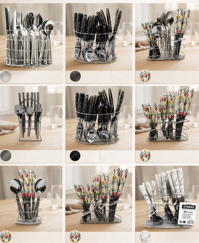 Luxury cutlery dinner set - cutlery,