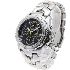 TAG HEUER LINK CT2115 Ayrton Senna Limited Edition 41mm SS Black Dial #C671