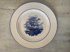 Collector Ship Plate Blue