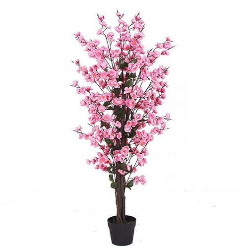 Artificial pink blossom tree - artificial,