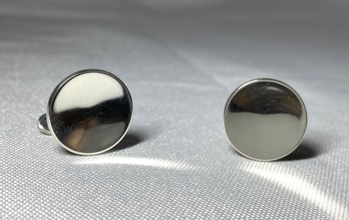Tiffany circle cufflinks - tiffany, &