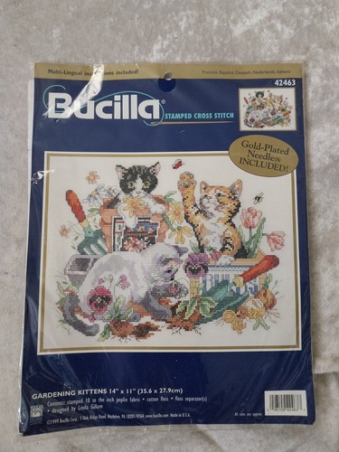 Bucilla gardening kittens - gardening,