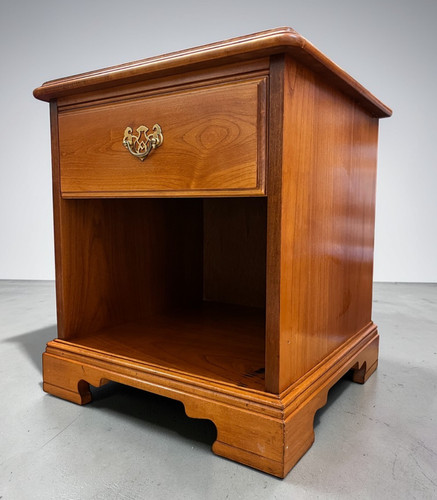 Mid century teak bedside - teak,