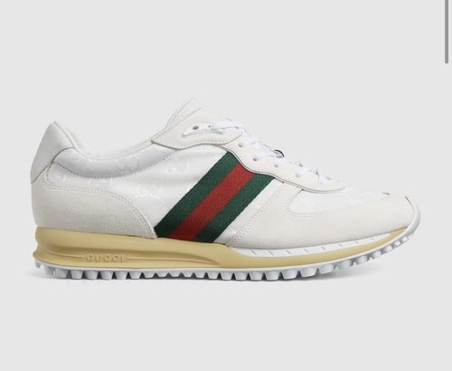 Gucci ace web motion white - motion,