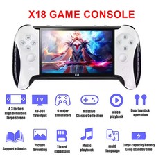 X18 Retro Handheld Games Console with Over 6000+ Built in Games