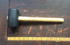 Rubber Mallet approx 1lb in Weight, Workshop, Camping etc.