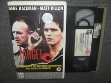 TARGETS - CBS/FOX BIG BOX VHS POST CERT - MATT DILLON GENE HACKMAN ACTION THRILL