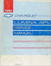 1990 Chevy Lumina APV Van Repair Shop Manual 90 Chevrolet Original Service OEM