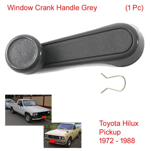 Window crank handle - grey, pc