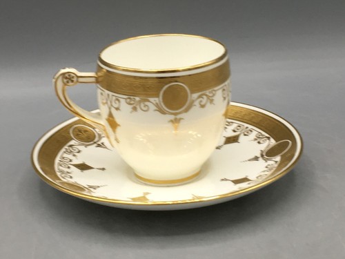Antique minton cup - &, saucer