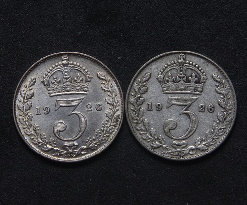 George both 1926 - both, threepences