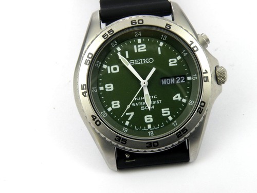Men seiko 5m63 0a50 - seiko, military