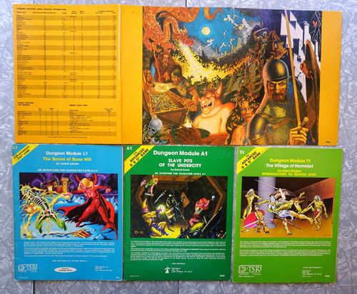 Module lot a1 t1 - ad&d,