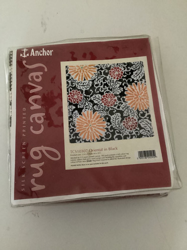 Latch hook rug making - rug,