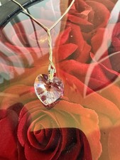 Silver Heart Swarovski