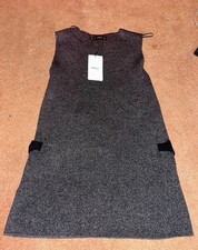 Zara Knitwear Tank/ Vest Grey