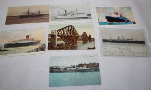 Antique vintage ships - vintage,