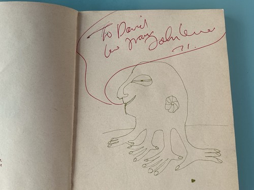 John lennon hand signed - hand,