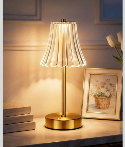 Rechargeable table lamp - table,
