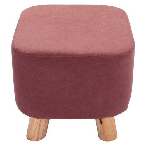 Small wooden footstool - small,