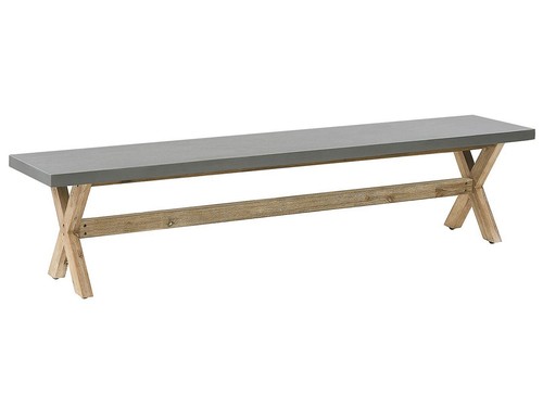 Garden bench olbia concrete - garden,