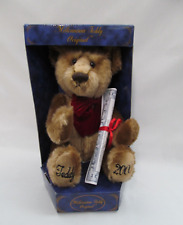 Numbered Rare Millennium Teddy Bear Original Box from Allders COA 1334 of 2000