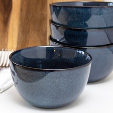 Blue Reactive Glaze Cereal